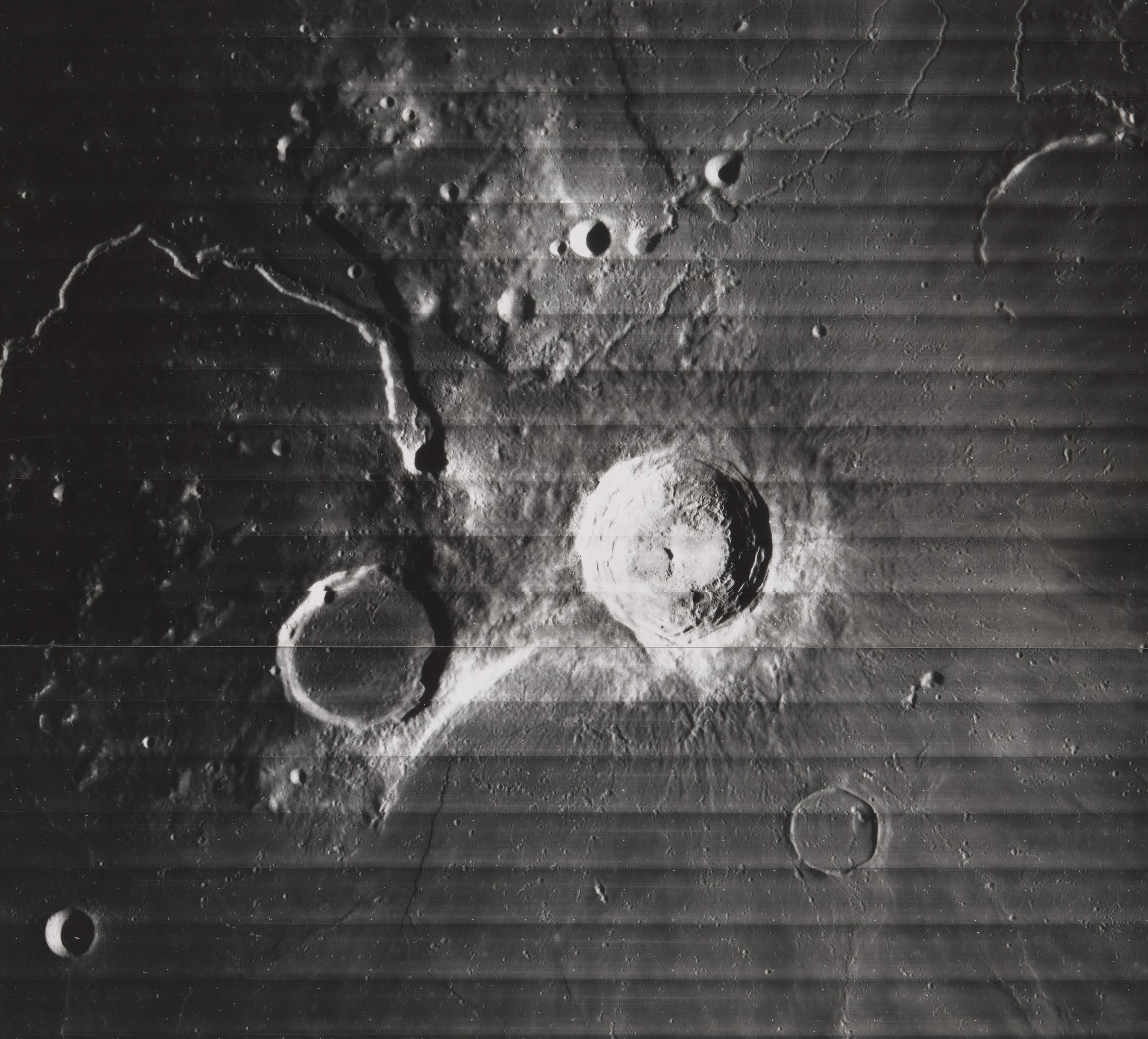 Crater Aristarchus, Schroter's Valley, and vicinity